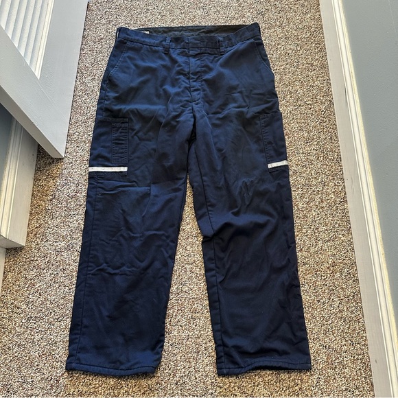 FedEx Other - FedEx Delivery Driver Fleece Lined Cargo Pants w/ Reflective Stripe - Size 36